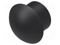Stopper; polyamide; black; Entrelec; Ø: 30.6mm; Size: 45; L: 20.2mm TE Connectivity 1SNG610078R0000