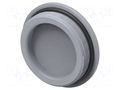 Stopper; M40; 1.5; IP68; polyamide; grey; Entrelec; Thread: metric TE Connectivity 1SNG620035R0000