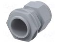 Cable gland; M32; 1.5; IP68; polyamide; grey; Entrelec TE Connectivity 1SNG626095R0000