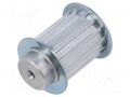 Belt pulley; AT5; W: 25mm; whell width: 36mm; Ø: 22.65mm; aluminium OPTIBELT 36-AT5-15-200ZA