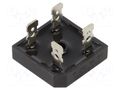 Bridge rectifier: single-phase; Urmax: 1kV; Ufmax: 1.1V; If: 25A DC COMPONENTS GBPC2510-DC
