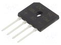 Bridge rectifier: single-phase; Urmax: 1kV; If: 10A; Ifsm: 220A DC COMPONENTS GBU10M-DC