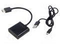 Splitter; HDCP 2.2,HDMI 2.0; black; Kit: USB cable LOGILINK HD0061