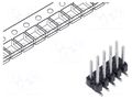 Connector: pin strips; pin header; male; PIN: 10; vertical; SMT SAMTEC TSM-105-02-T-DV-P