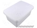Enclosure: multipurpose; X: 170mm; Y: 250mm; Z: 110mm; WG; ASA; white TAKACHI TKC-WG17-25-11W