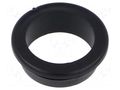 Grommet; Ømount.hole: 22mm; Øhole: 18mm; black; PVC; 16217 ESSENTRA ESS-10091067