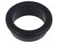 Grommet; Ømount.hole: 22mm; Øhole: 18mm; black; PVC; 16217 ESSENTRA ESS-10091067
