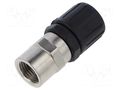 Straight terminal connector; polyamide; HelaGuard; -50÷135°C HELLERMANNTYTON HG13-SF-M16-PA66