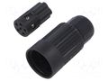 Connector: AC supply; screw terminal; male; TH384; 10A; 500V; 27mm TECHNO THB.384.P5A