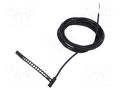 Sensor: temperature; NTC; 10kΩ; Body dim: 6x6x20mm; -40÷105°C; 3m TEWA TEMPERATURE SENSORS TT0P10KC8T1053000