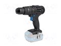 Drill/driver; 18VDC; impact HÖGERT TECHNIK HT2E221-0PD