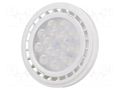 LED lamp; neutral white; GU10; 230VAC; 1250lm; 12.5W; 40°; 4000K GTV Poland LDES111NW13W4000