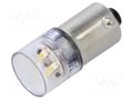 LED lamp; white; BA9S,T10; 130VDC; 130VAC; plastic; -20÷60°C CML INNOVATIVE TECHNOLOGIES 1882413WPK
