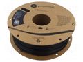 Filament: PLA; 1.75mm; black; 190÷230°C; 1kg; Table temp: 45°C POLYMAKER PA02001