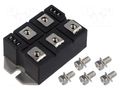 Bridge rectifier: full-controlled; Urmax: 1.2kV; If: 110A; PWS-E SIRECTIFIER S3PFB110G12B-SIR