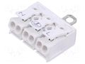 Installation; 24A; 450V; push-in,spring clamp; 0.5÷2.5mm2; ways: 3 ELECTRO TERMINAL SLK3/3/ESCHR/N-E-L