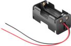 4x AA (Mignon) Battery Holder - Loose cable ends 11472