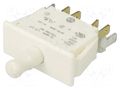 Switch: door; Pos: 2; DPDT; 10A/250VAC; Leads: connectors; on panel ZF F79-30A