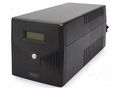 Power supply: UPS; 600W; 1kVA; 207÷253V; 162x150x338mm; 7Ah; 50Hz DIGITUS DN-170074