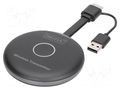 HDMI extender; HDMI plug,USB A plug; HDCP 2.1,HDMI 2.0; black DIGITUS DS-55322