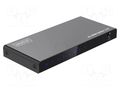 Splitter; HDCP 2.2,HDMI 2.0; black; Out: HDMI socket x4; metal DIGITUS DS-55337