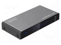 Splitter; HDCP 2.2,HDMI 2.0; black; Out: HDMI socket x2; metal DIGITUS DS-55336