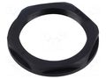 Nut; M50; polyamide 6; 60mm; black; Thread: metric; Pitch: 1.5 HELUKABEL HELU-98169