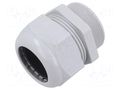Cable gland; M50; 1.5; IP68; polyamide 6; light grey; HELUTOP® HT HELUKABEL HELU-93914