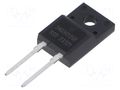 Diode: Schottky rectifying; SiC; THT; 1.2kV; 30A; ITO220AC; 191W SMC DIODE SOLUTIONS S4D30120F-SMC