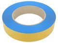 Tape: marking; light-blue; L: 50m; W: 50mm; self-adhesive; PVC FATH FA-0203T05056