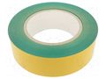 Tape: marking; green; L: 50m; W: 75mm; self-adhesive; PVC FATH FA-0203T07563
