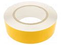 Tape: marking; white; L: 50m; W: 75mm; self-adhesive; PVC FATH FA-0203T07593