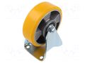 Wheel; Ø: 125mm; W: 40mm; H: 155mm; rigid,with mounting plate; 300kg COLSON FTAU-1252-6440