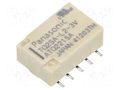 Relay: electromagnetic; DPDT; Ucoil: 3VDC; Icontacts max: 2A; TQ PANASONIC TQ2SA-L2-3V