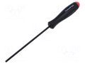 Screwdriver: standard; hex key,spherical; HEX 2mm BONDHUS BONDHUS-10652
