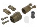 Connector: circular; plug; male; PT/451; 7.5A; 600V; PIN: 2; straight AMPHENOL PT06A0802PSR