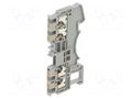 Splice terminal: rail; DS; for DIN rail mounting; spring clamp DEGSON ELECTRONICS DS1.5-QU-01P-11