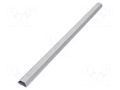 Closed cable trunkings; silver; L: 1.1m; W: 50mm; H: 26mm; aluminium GOOBAY GOOBAY-90668