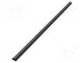 Closed cable trunkings; black; L: 1.1m; W: 33mm; H: 18mm; aluminium Goobay GOOBAY-90723