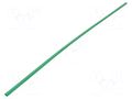 Heat shrink sleeve; glueless; 2: 1; 9.5mm; L: 1m; green; polyolefine TASKER GTM9548G