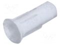 Fiber for LED; Ø1.3mm; L: 2.5mm; round; Front: flat; straight; PLPC1 BIVAR PLPC1-100
