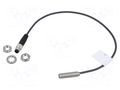 Sensor: inductive; OUT: PNP / NO; 0÷2mm; 10÷30VDC; M8; 0.3m; IP68 BALLUFF BES00P4