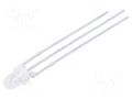 LED; red/green; 3mm; 15÷40mcd,20÷40mcd; 60°; Front: convex; 3x5mm KINGBRIGHT ELECTRONIC L-3VEGW