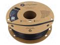 Filament: PET-G; 1.75mm; black; 230÷240°C; 1kg; Table temp: 70÷80°C POLYMAKER PB01001