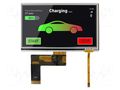 Display: TFT; 7"; 800x480; Illumin: LED; Dim: 165x104x4.7mm; RGB NEWHAVEN DISPLAY INTERNATIONAL NHD-7.0800480AF-LT