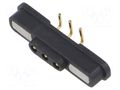 Connector MAGNETIC POGO CONNECTOR MALE 3 POSITION EDAC 685E0321350120E