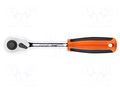 Rattle; 1/2"; straight,with switch; 250mm; Teeth: 45 NEO TOOLS NEO-08-525