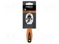 Rattle; 1/4"; with switch; 105mm; screwdriver bits; Teeth: 72 NEO TOOLS NEO-08-501