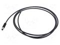 Cable: for sensors/automation; M8; PIN: 4; shielded,straight; 2m BINDER 773505000050704-02