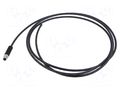 Cable: for sensors/automation; M8; PIN: 4; shielded,straight; 2m BINDER 773505000050704-02